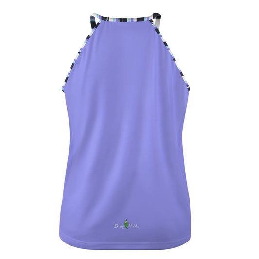 Dizzy Pickle Amber Pastel Kitty Women's Pickelball Crew Neck Vest