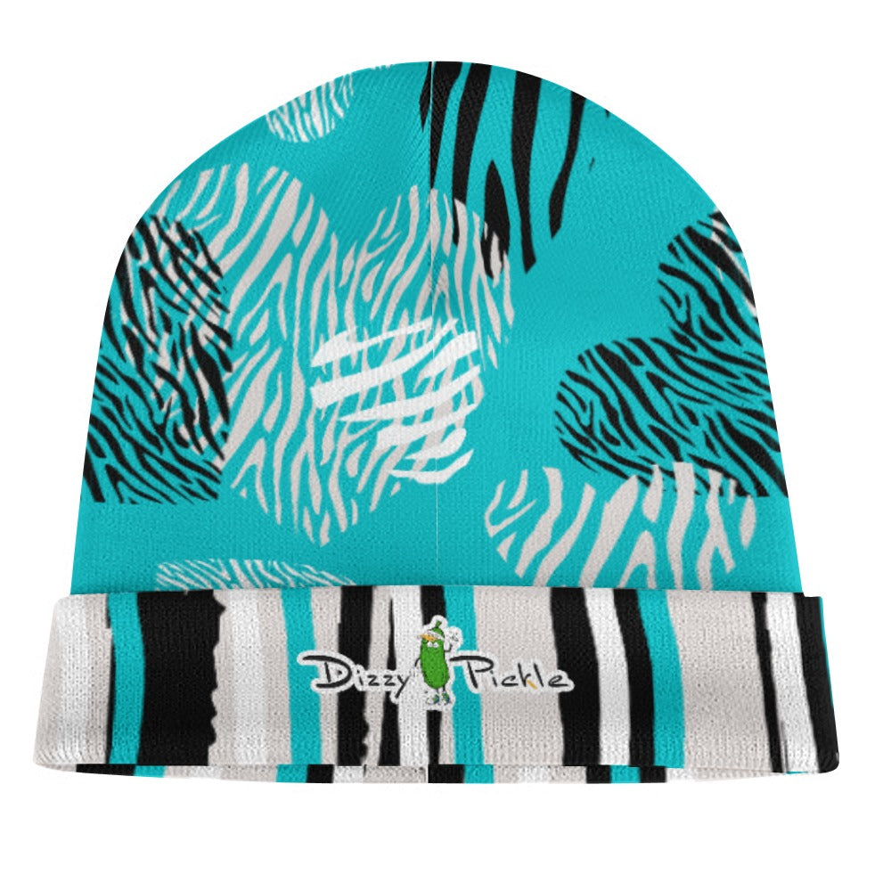 Dizzy Pickle Shelley Turquoise One-Size Knitted Beanie