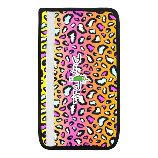 Dizzy Pickle Amber Rainbow Car Seat Belt Cover 7" x 12.6"