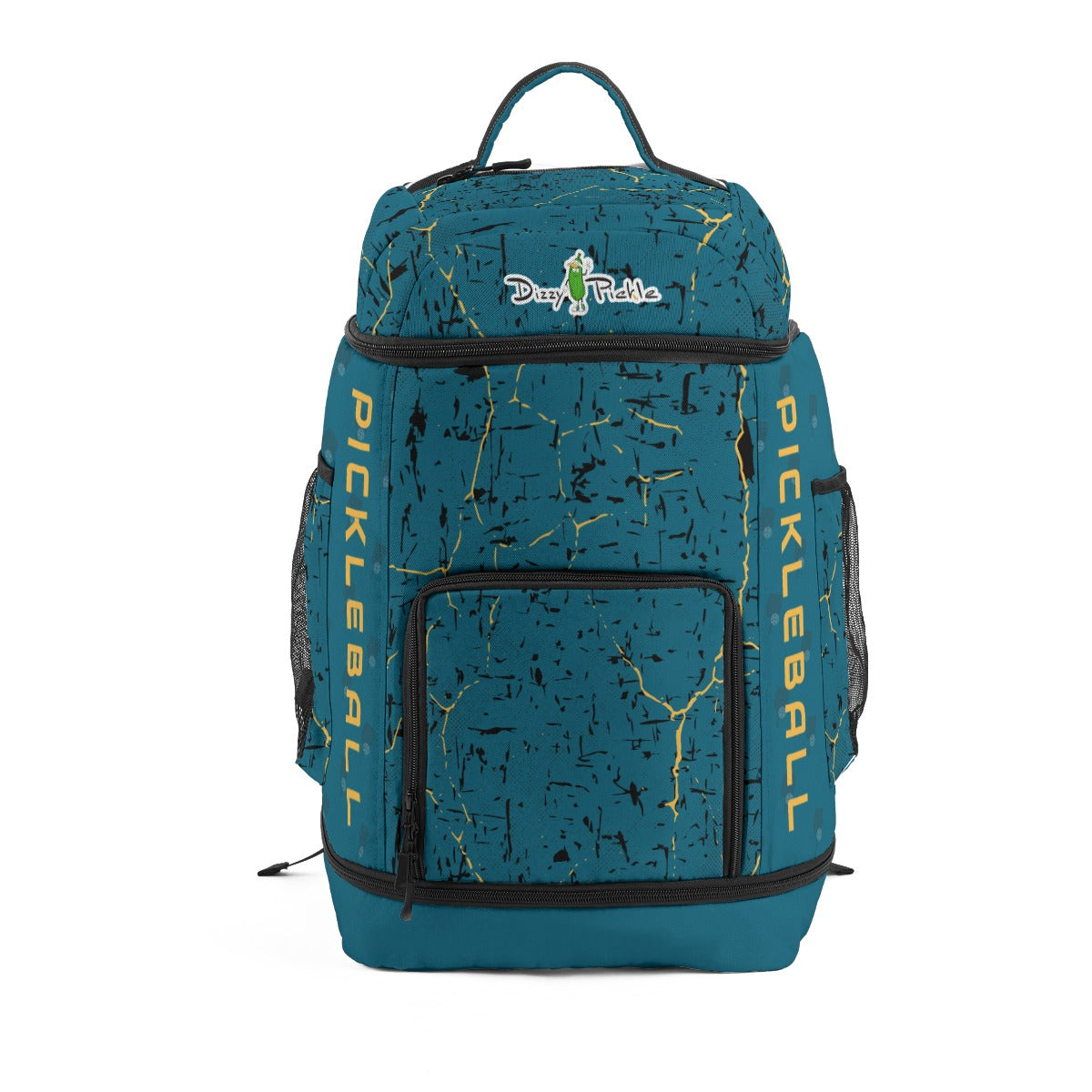 Dizzy Pickle Lynne Turquoise Large Courtside Pickleball Multi-Compartment Backpack with Adjustable Straps