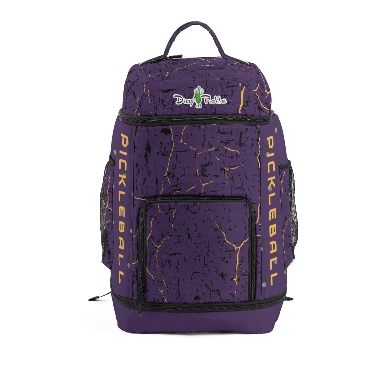 Dizzy Pickle Lynne Purple Large Courtside Pickleball Multi-Compartment Backpack with Adjustable Straps