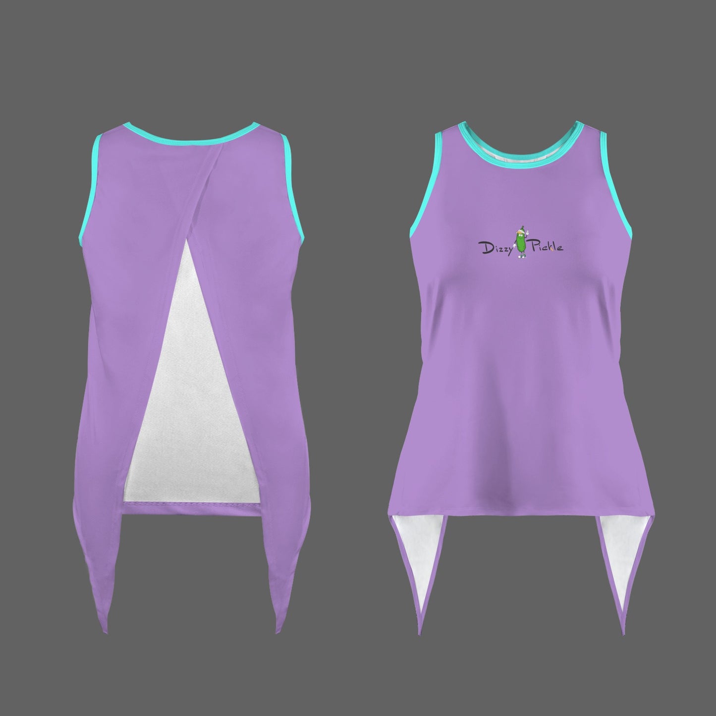 Blue Flowers Tank Top