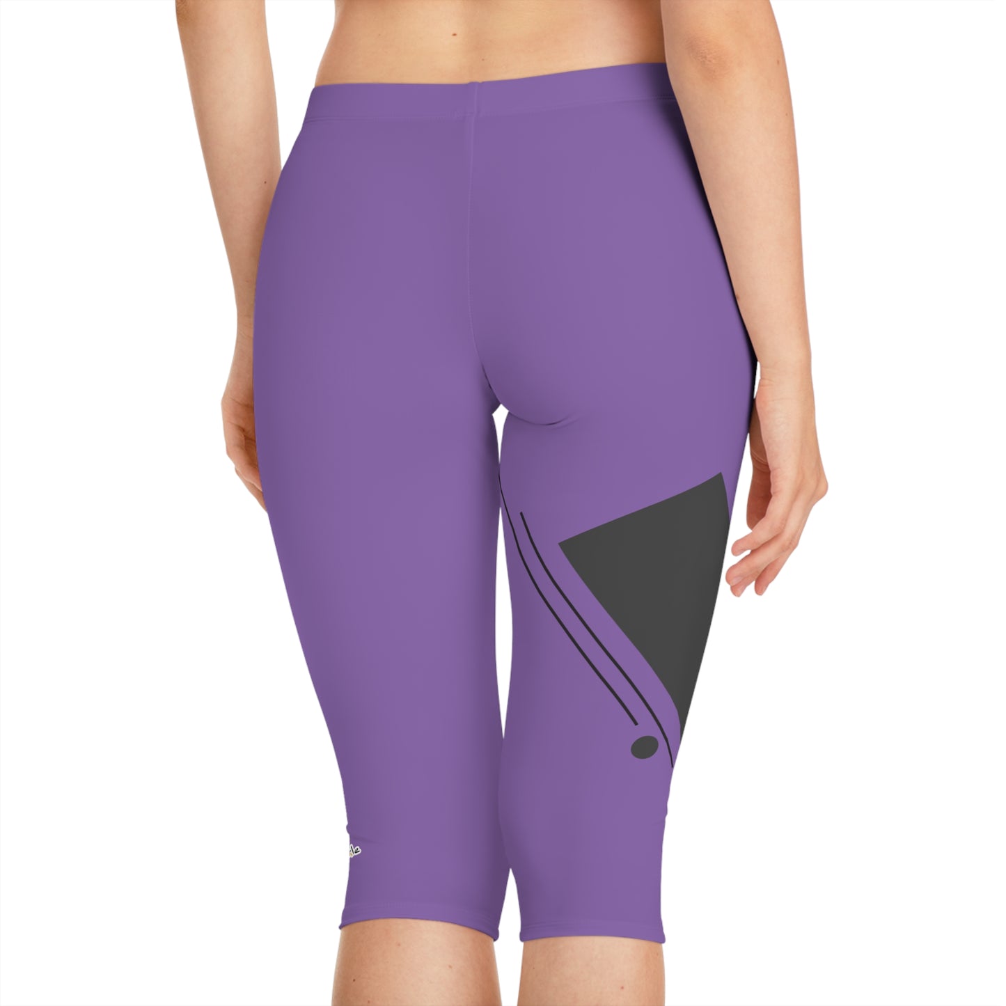 Dizzy Pickle Let's GEO 250Pz5 Women's Pickleball Knee-Length Mid-Rise Capris