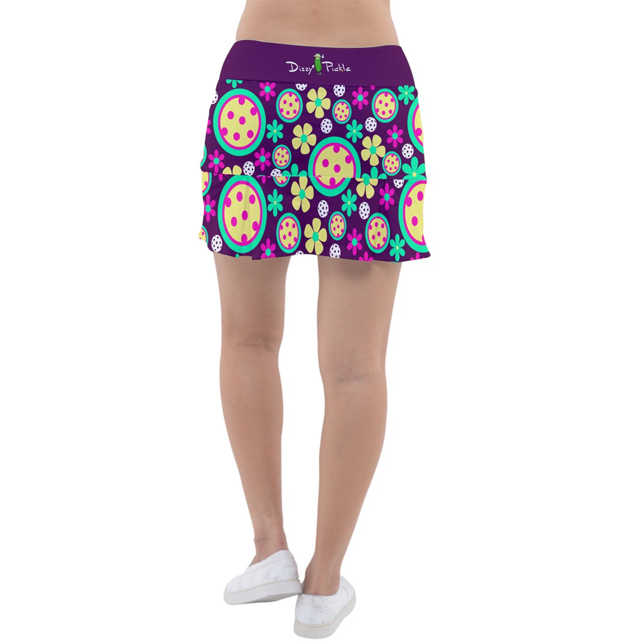 Dizzy Pickle Charlotte Women's Classic 15" Pickleball Skort with Inner Short and Pockets