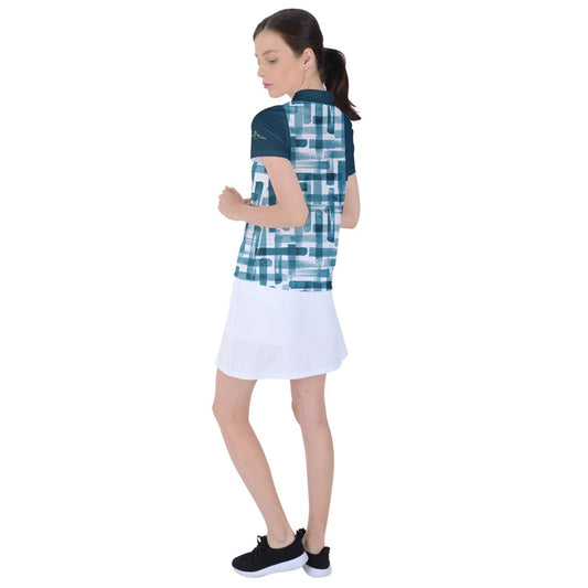 Dizzy Pickle Heidi TW Weave Women's Polo Tee