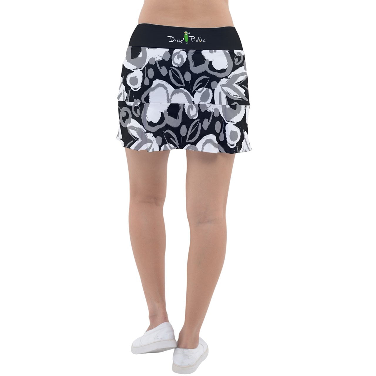 Dizzy Pickle Lesia BGW Blooms Women's 15" Pickleball Classic Skort with Inner Shorts and Pockets