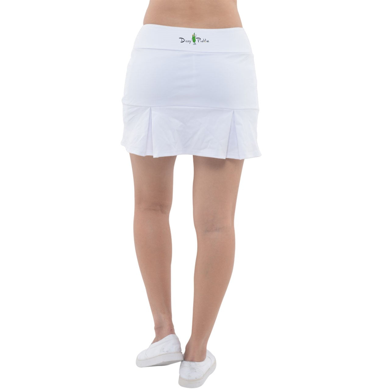 Dizzy Pickle DZY P Classic Cloud White Women's Pickleball Classic Skort with Inner Shorts and Pockets