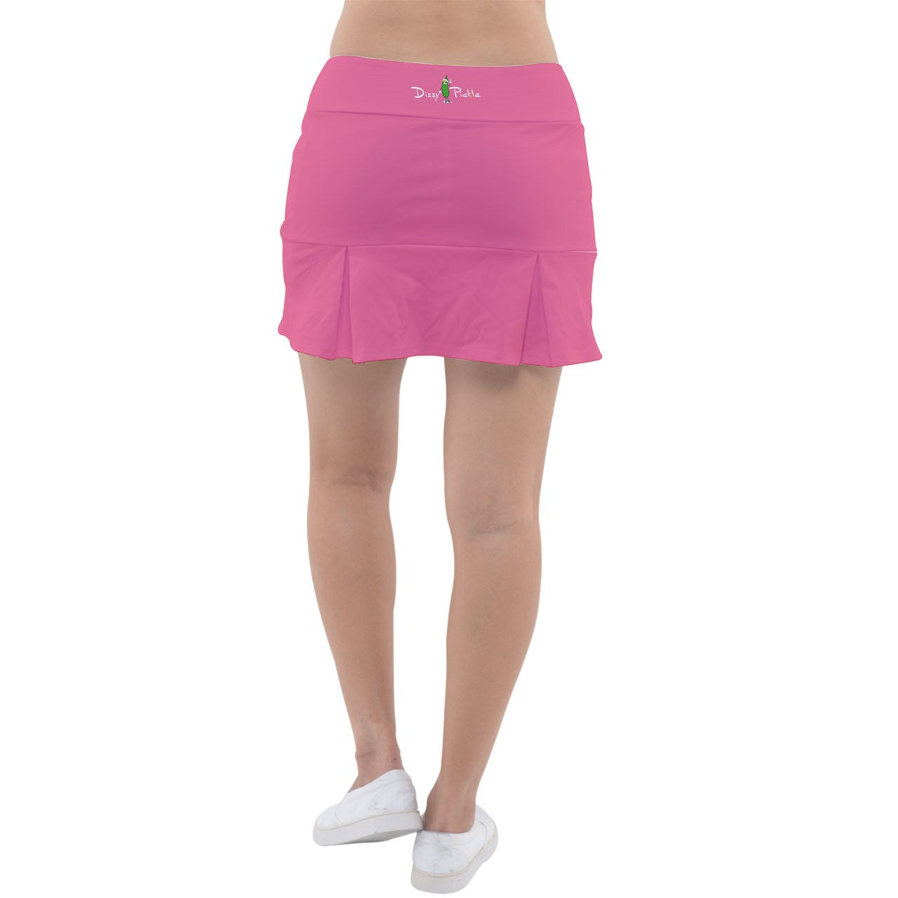 Dizzy Pickle DZY P Classic Lipstick Pink Women's Pickleball Classic Skort with Inner Shorts and Pockets