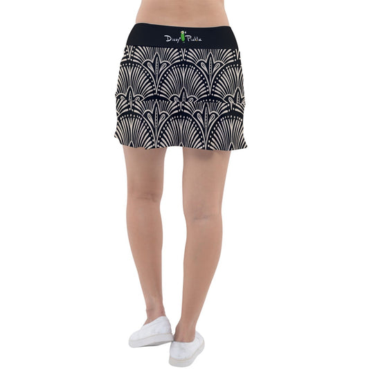 Dizzy Pickle Esther Black Fans Women's Classic Pickleball Skort with Inner Shorts with Pockets