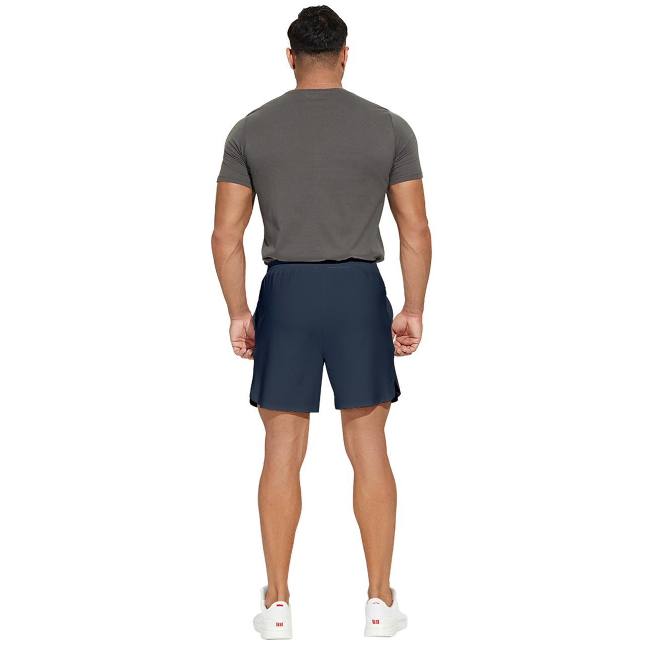 Dizzy Pickle DZY P Classic Blue_Gray Men's Pickleball Stretchable Shorts