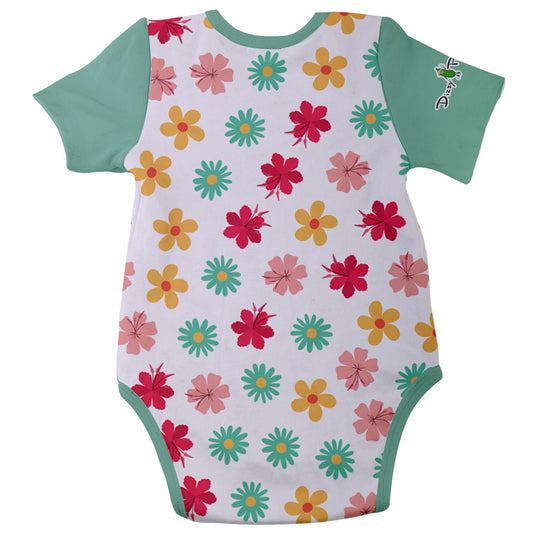 Dizzy Pickle Lil Dizzy Hannah Flowers Baby Short Sleeve Onesie