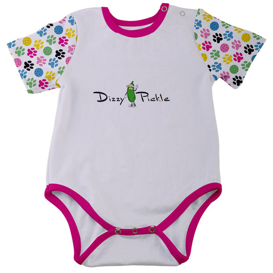 Dizzy Pickle Lil Dizzy Sassy Paws IKBD Baby Short Sleeve Onesie