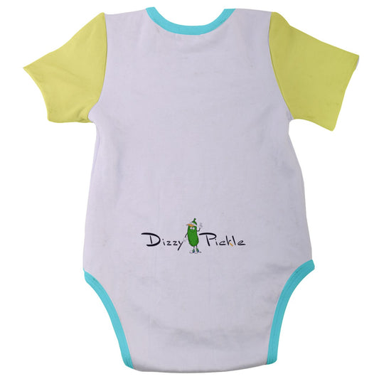 Dizzy Pickle Lil Dizzy IKBD Flower YA Baby Short Sleeve Onesie