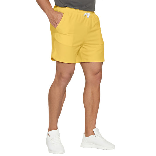 Dizzy Pickle DZY P Classic Yellow ME_Y Men's Pickleball Stretchable Shorts