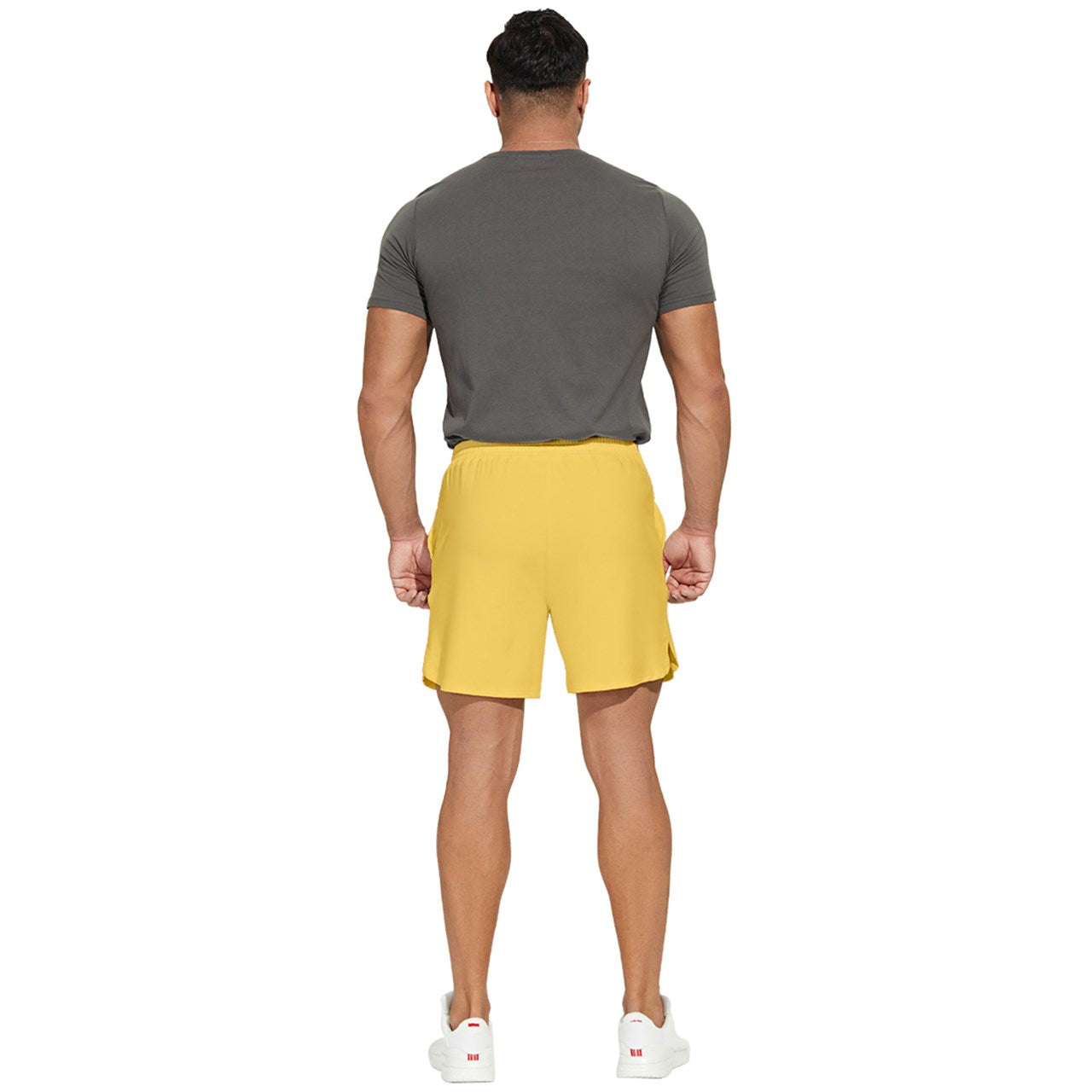 Dizzy Pickle DZY P Classic Yellow ME_Y Men's Pickleball Stretchable Shorts