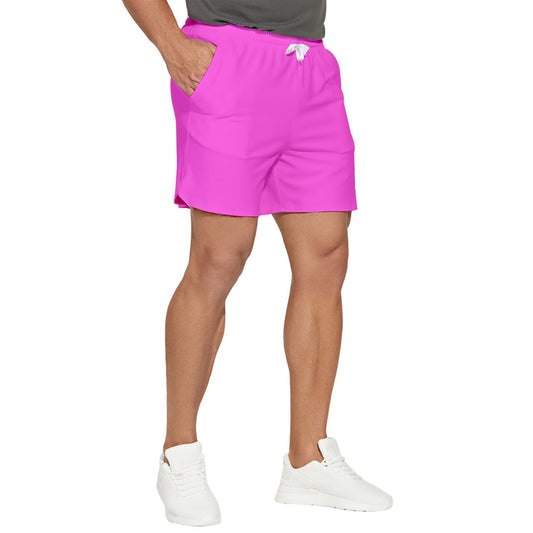 Dizzy Pickle DZY P Classic Hot Pink ME_F Men's Pickleball Stretchable Shorts