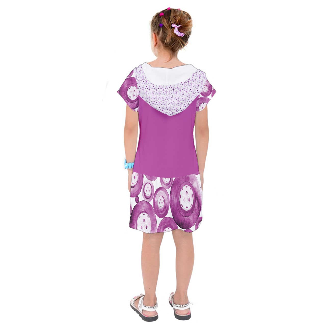 Dizzy Pickle Heidi MW Main Girl's Pickleball Drop Waist Dress