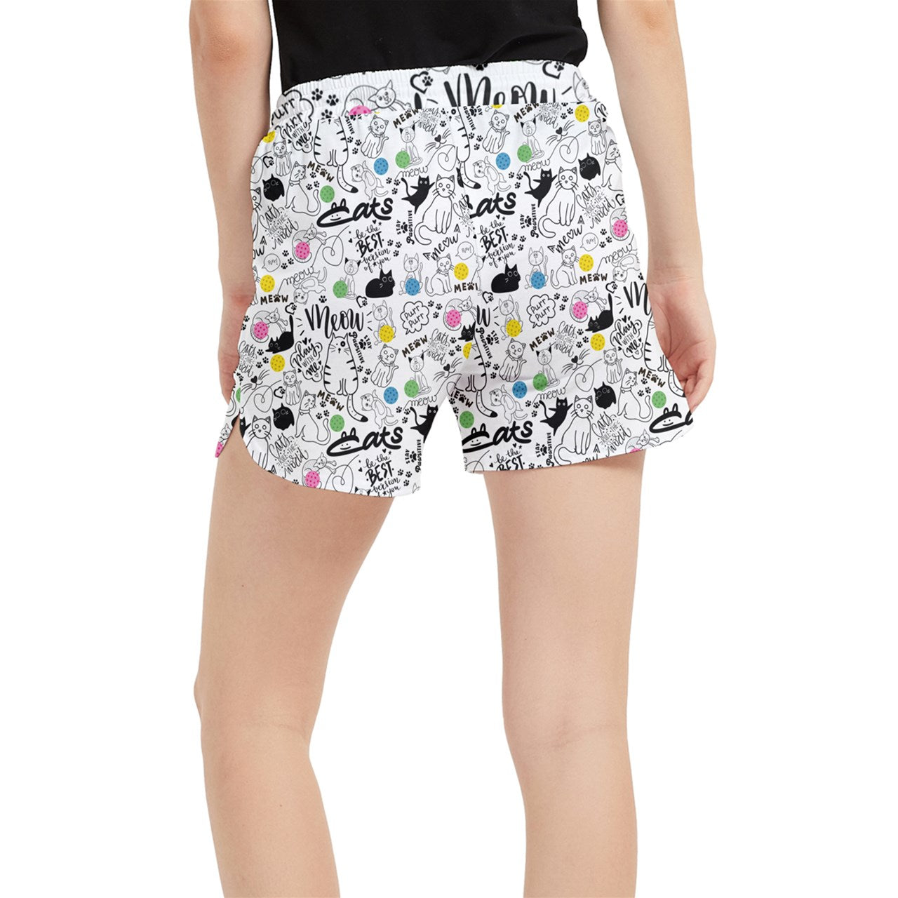 MEDIUM Dizzy Pickle Sassy Women's 5" Pickleball Side-Split Shorts with Pockets