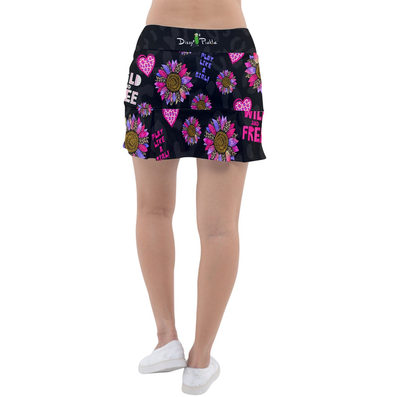 Dizzy Pickle Amber Wild and Free Women's 15" Classic Pickleball Skort