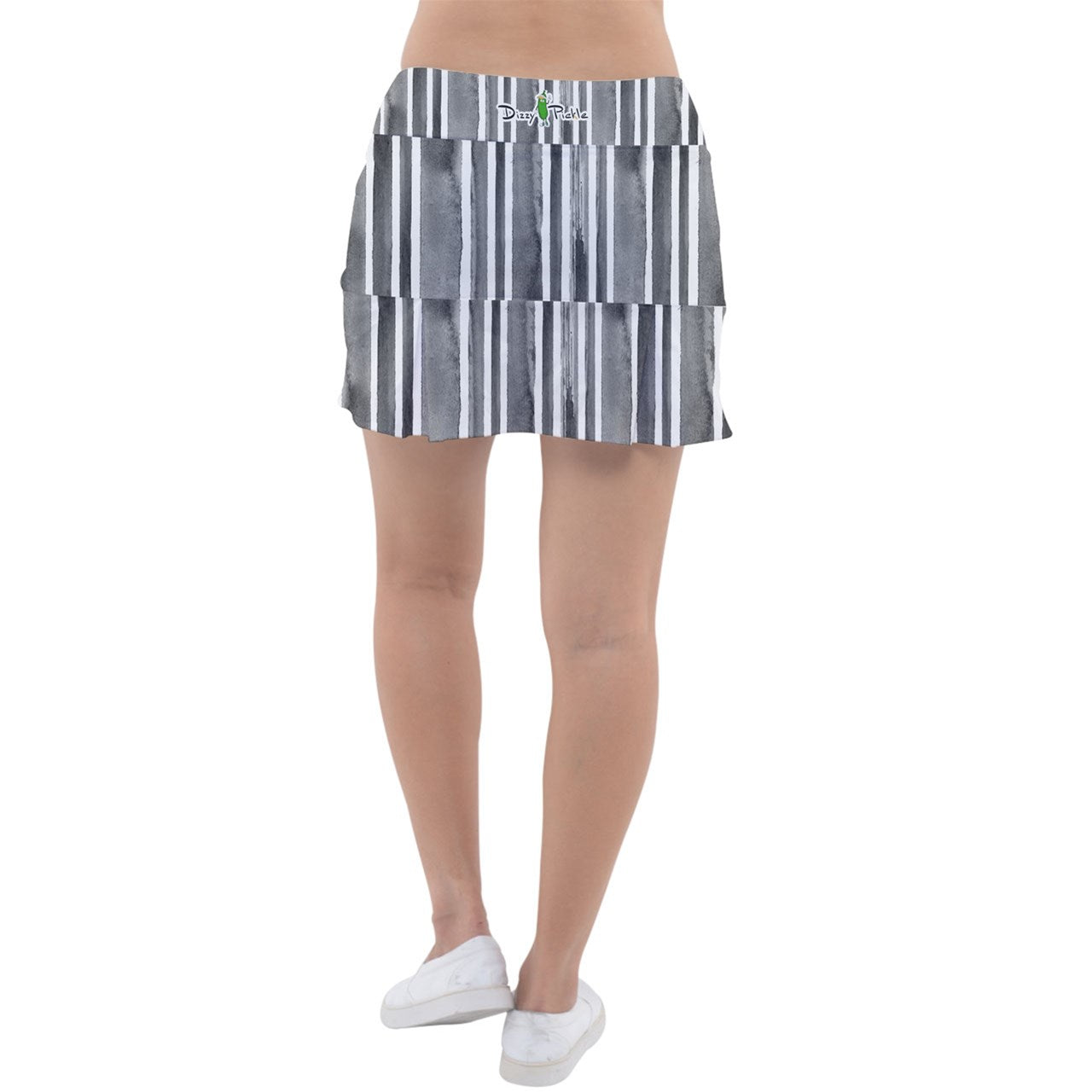 Dizzy Pickle Mary Stripes Paddles Women's 15" Classic Pickleball Skort
