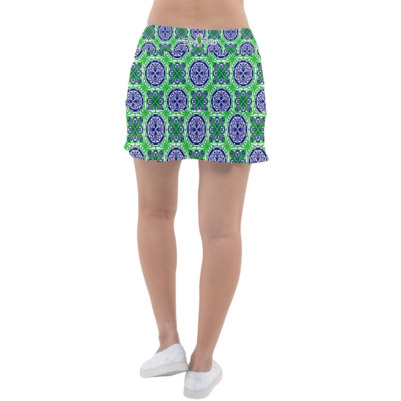 Dizzy Pickle Tracy Green1 Women's 15" Classic Pickleball Skort