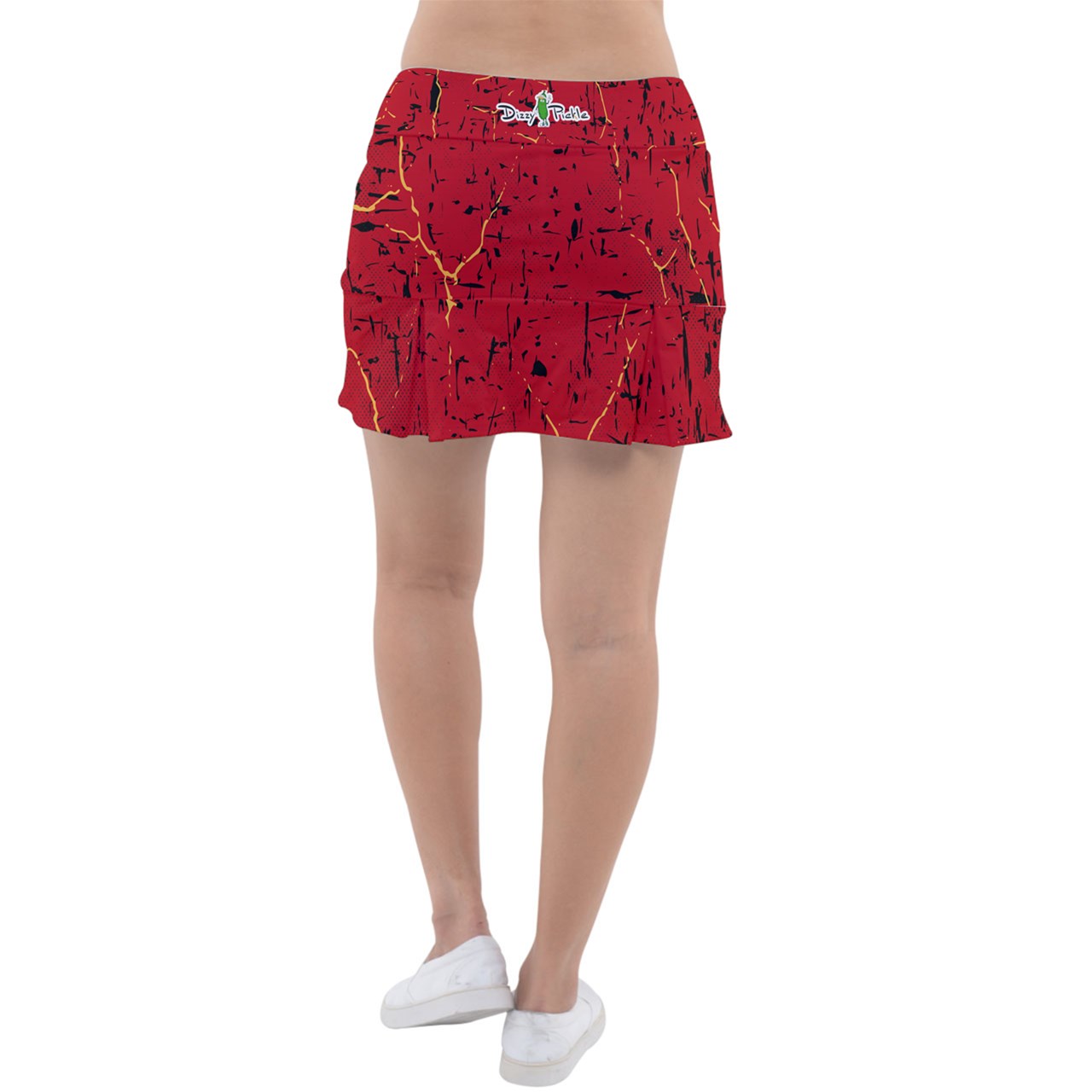 Dizzy Pickle Lynne Red Women's 15" Classic Pickleball Skort