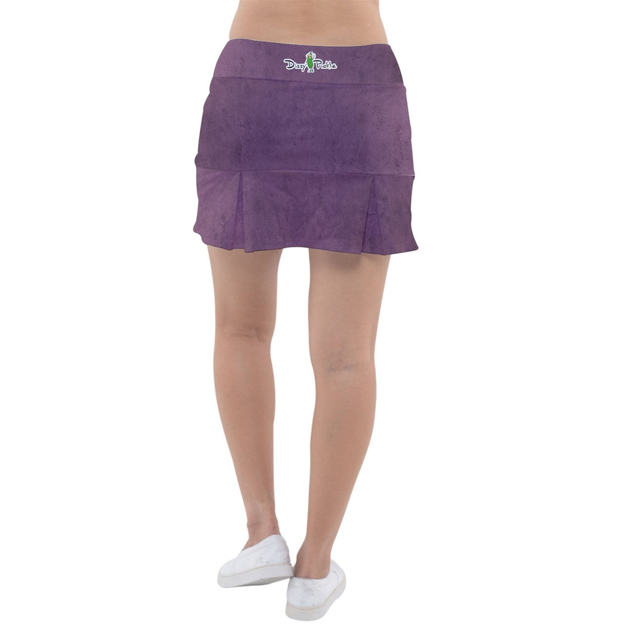 Dizzy Pickle Peggy Brushed Deep Purple Women's 15" Classic Pickleball Skort