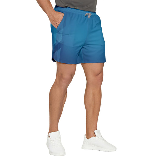 Dizzy Pickle Let's GEO 5T5DX Men's Pickleball Stretchable Shorts 5T5DX