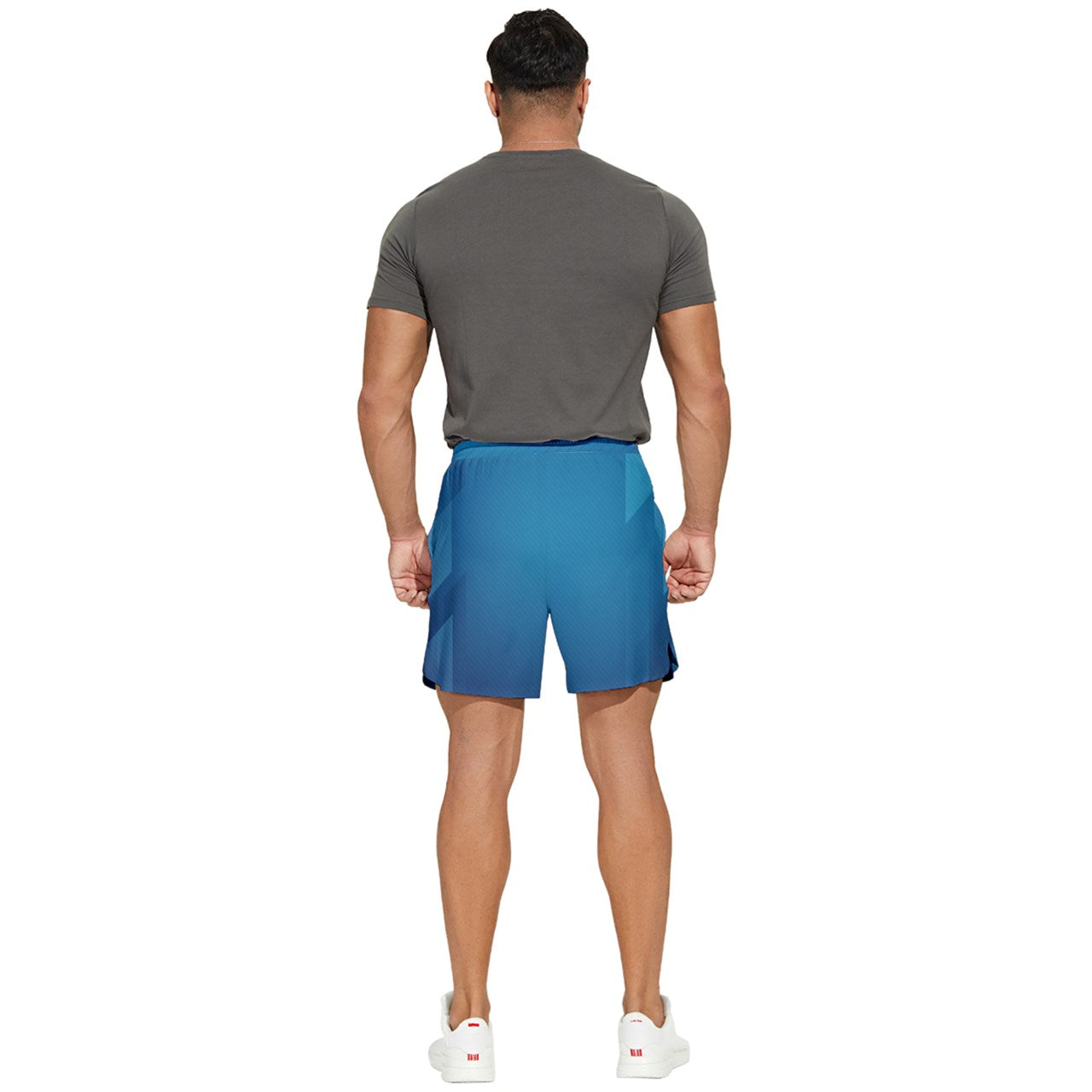 Dizzy Pickle Let's GEO 5T5DX Men's Pickleball Stretchable Shorts 5T5DX