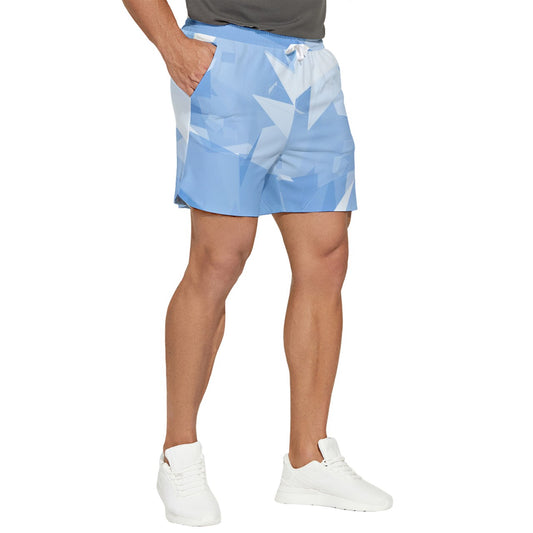 Dizzy Pickle Let's GEO 5T5NT Men's Pickleball Stretchable Shorts