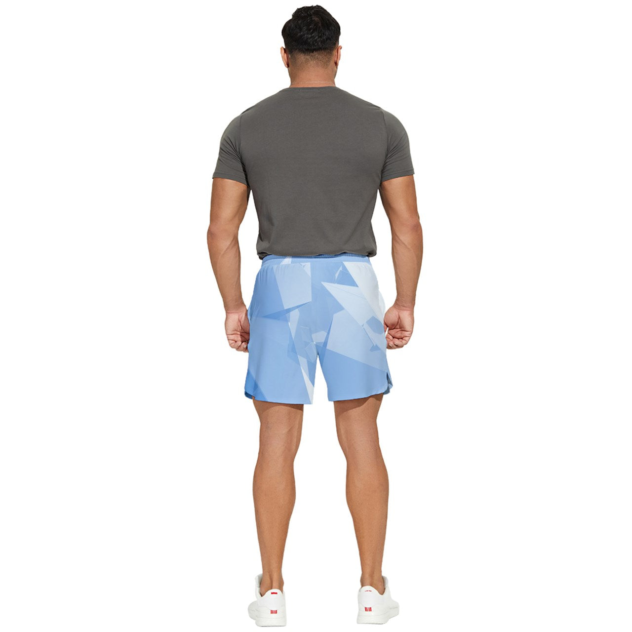 Dizzy Pickle Let's GEO 5T5NT Men's Pickleball Stretchable Shorts
