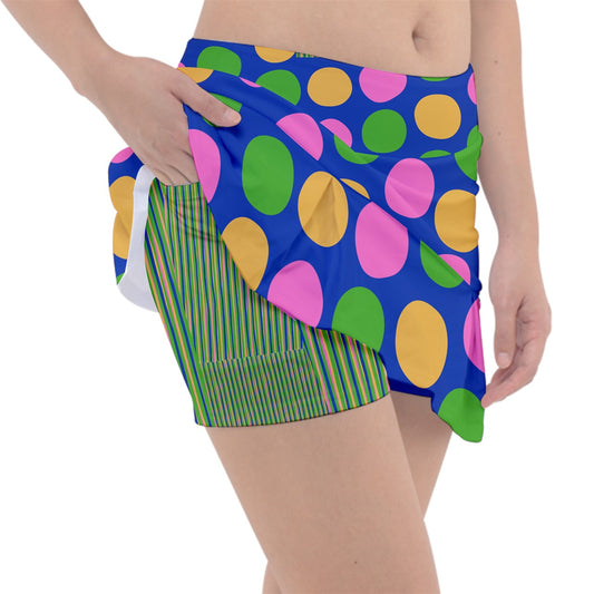 Dizzy Pickle Rita Dots Women's 15" Classic Pickleball Skort