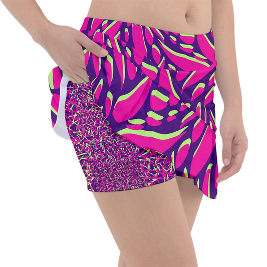 Dizzy Pickle Lesia PPG Petals Women's Pickleball Classic Skort with Inner Shorts and Pockets
