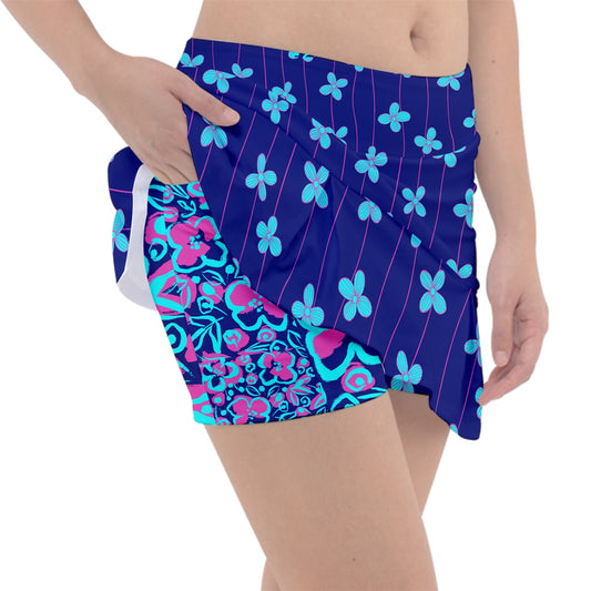 Dizzy Pickle Lesia BBP Blossom Women's Pickleball Classic Skort with Inner Shorts and Pockets