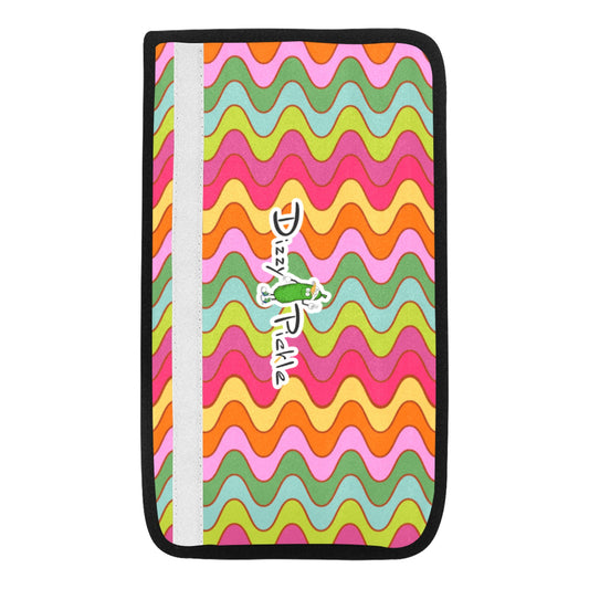 Dizzy Pickle Hannah Waves Car Seat Belt Cover 7" x 12.6"