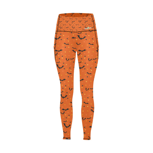 Dizzy Pickle Halloween 10314 Women's Pickleball Performance Leggings (Ankle Length, High-Waisted, & Two Side Pockets)