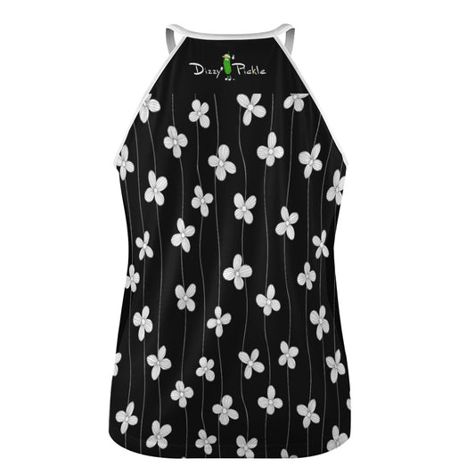 Dizzy Pickle Lesia BGW Blossom Women's Pickleball Sleeveless Crew Neck Vest