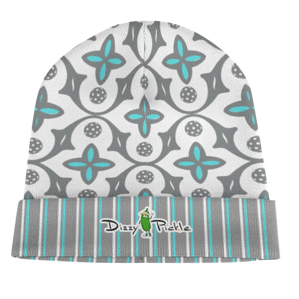 Dizzy Pickle Shelby White One-Size Knitted Beanie