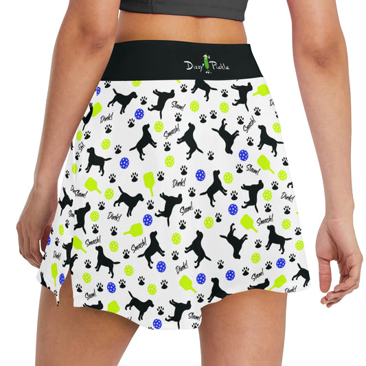 Dizzy Pickle Connie Women's Pickleball 18" Athletic Skort with Inner Shorts and Two Ball Pockets