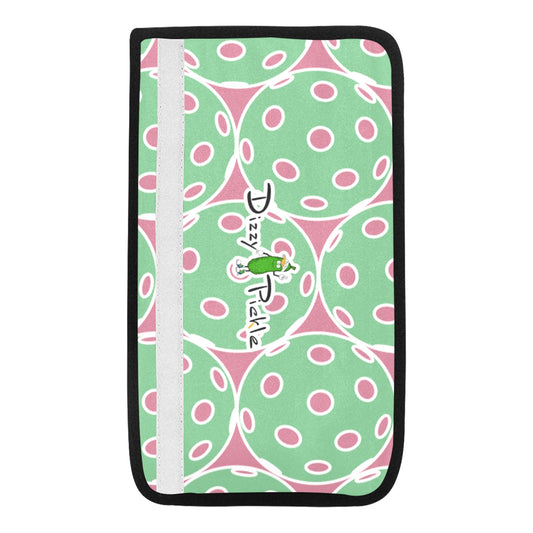 Dizzy Pickle Emma Balls Car Seat Belt Cover 7" x 12.6"