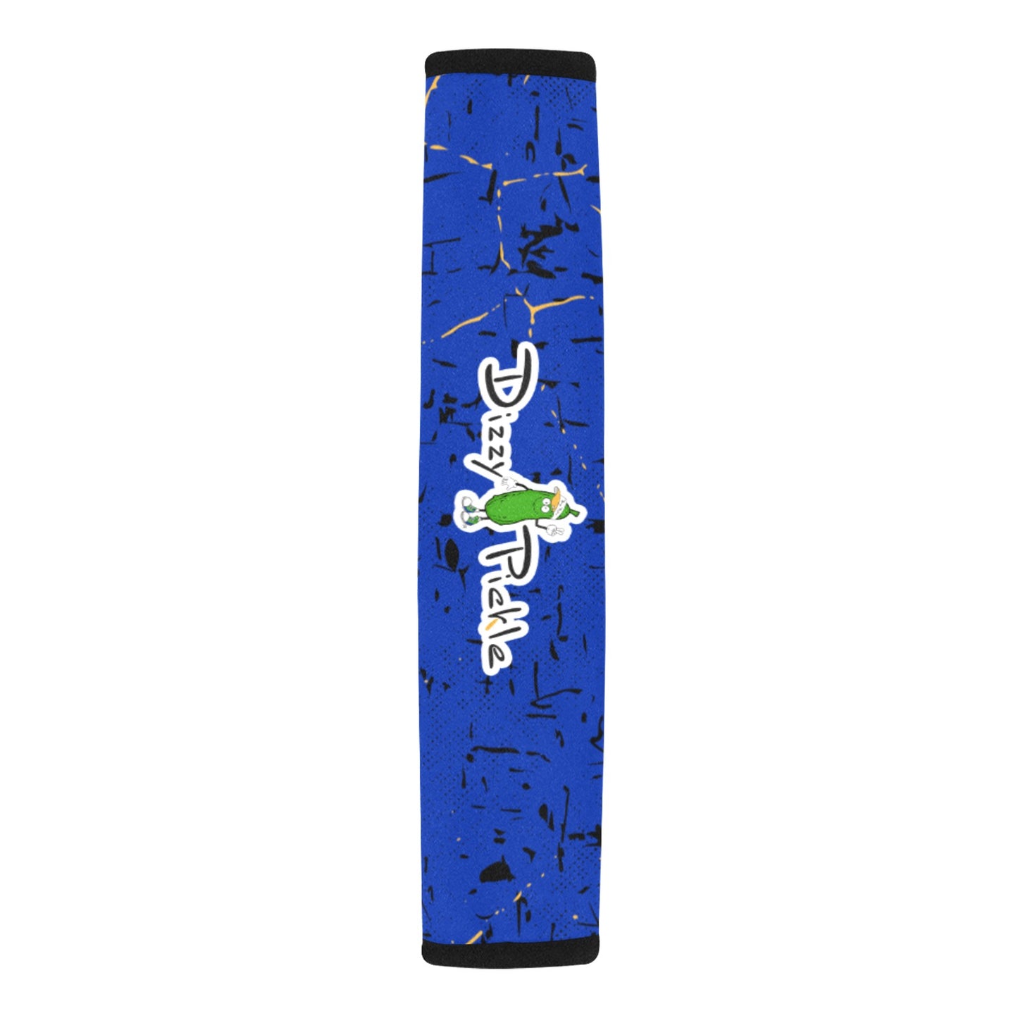 Dizzy Pickle Lynne Blue Car Seat Belt Cover 7" x 12.6"