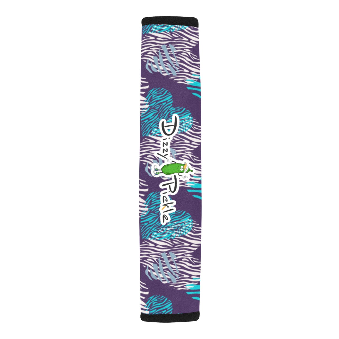Dizzy Pickle Shelley Purple Car Seat Belt Cover 7" x 12.6"