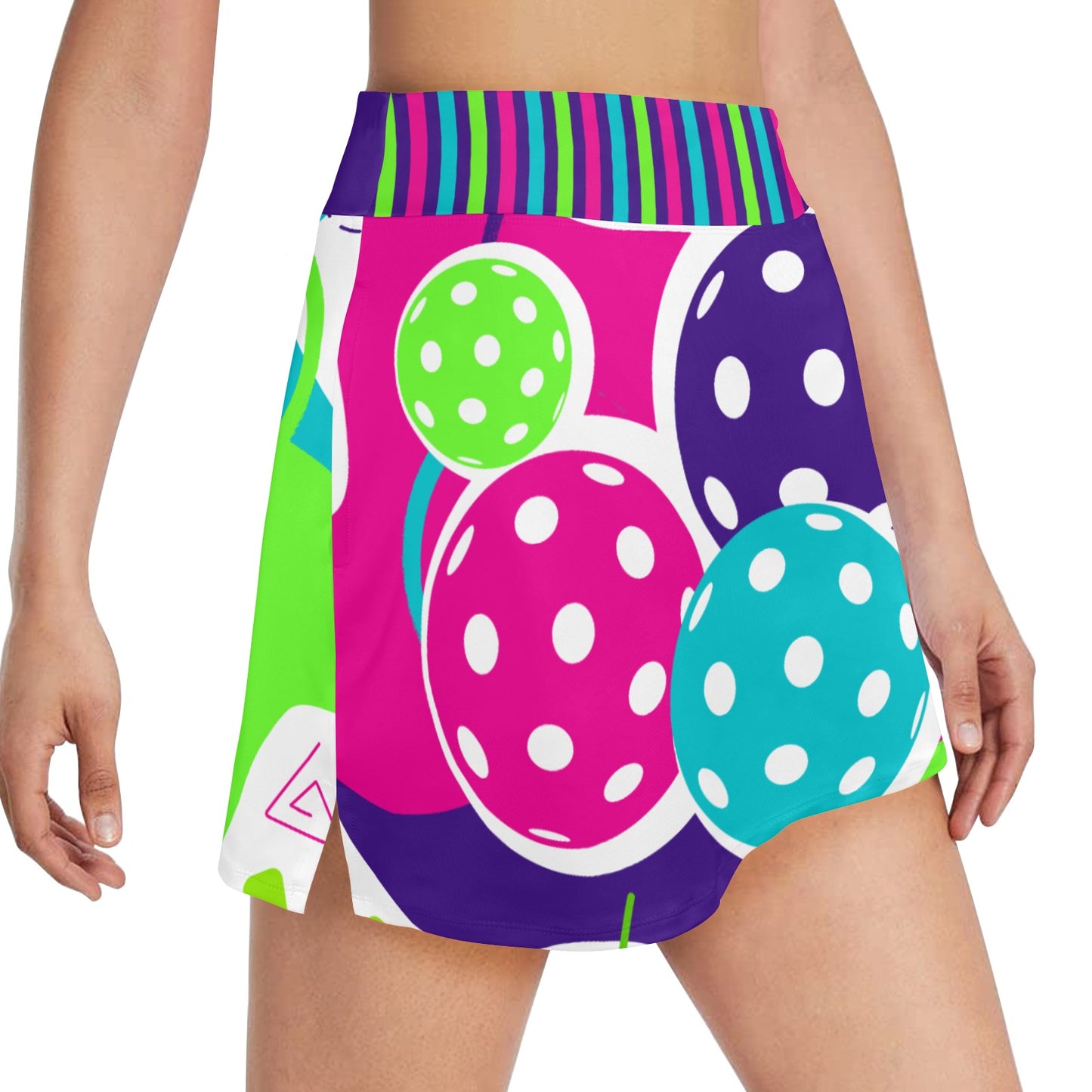 Dizzy Pickle Diana Main Women's Pickleball 18" Athletic Skort with Inner Shorts and Two Ball Pockets