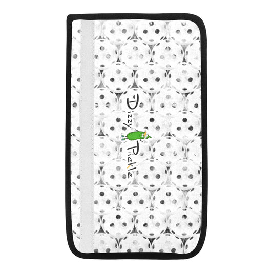 Dizzy Pickle Heidi BKW Balls Car Seat Belt Cover 7" x 12.6"