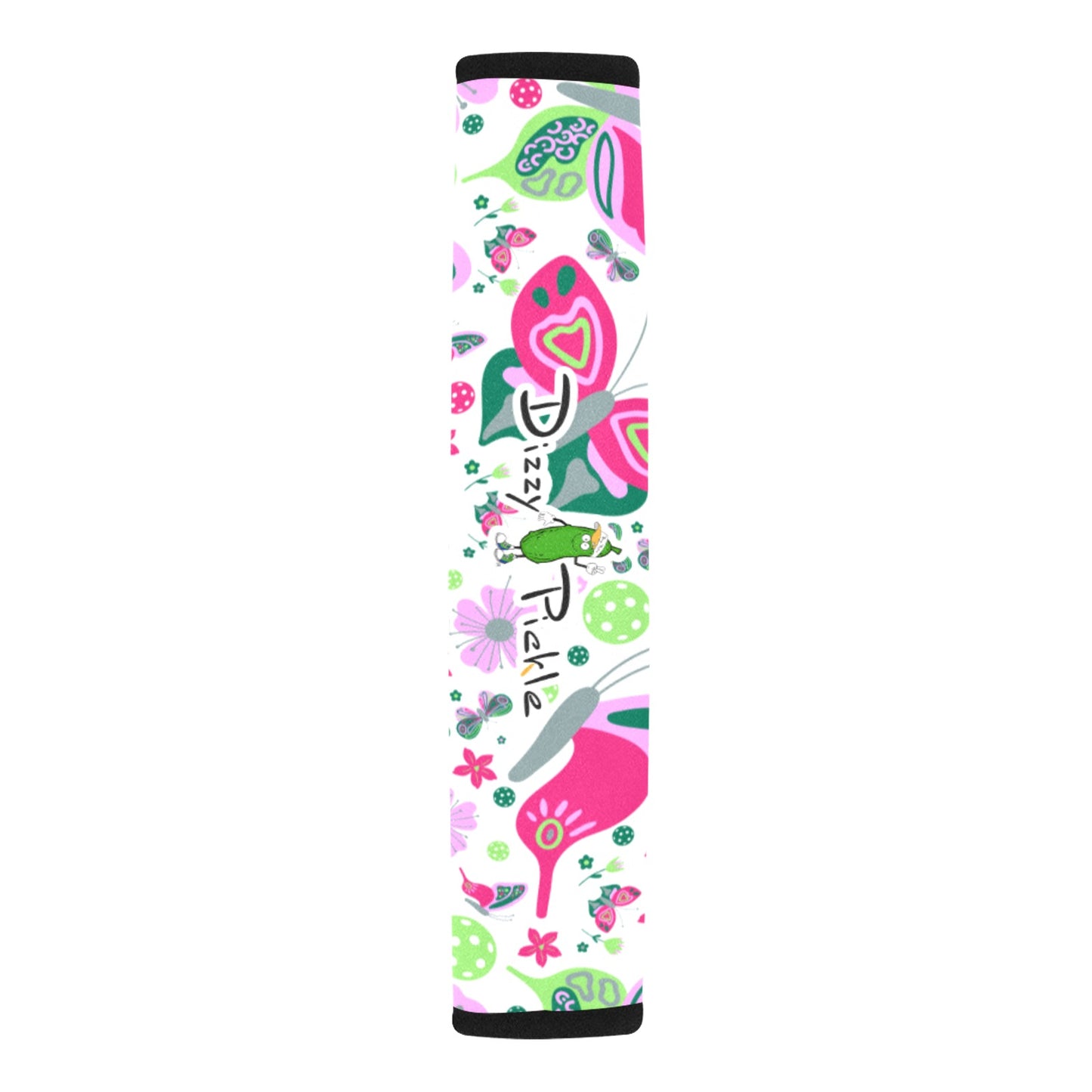 Dizzy Pickle Penny PG Butterflies Car Seat Belt Cover 7" x 12.6"