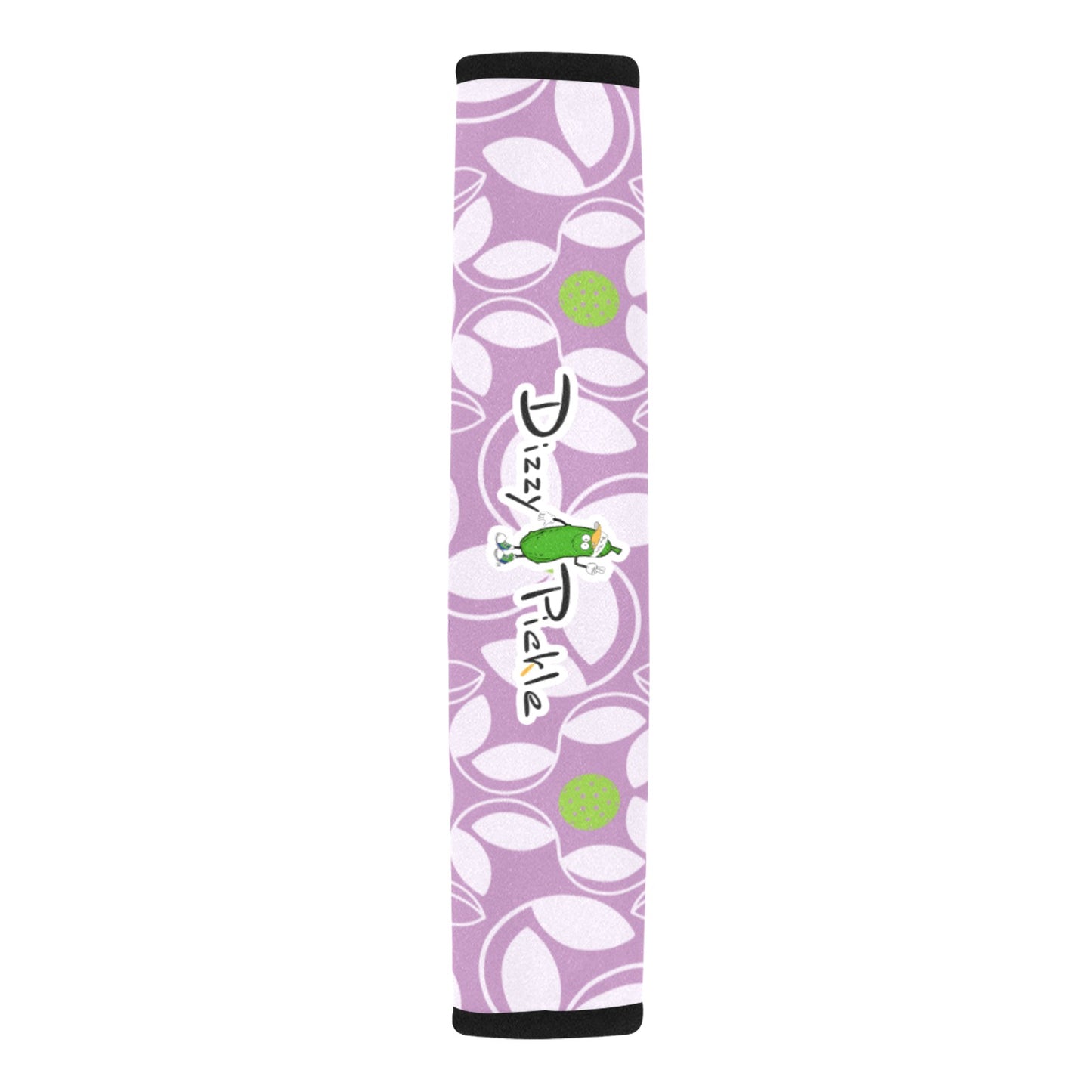 Dizzy Pickle Beth Lavender Car Seat Belt Cover 7" x 12.6"