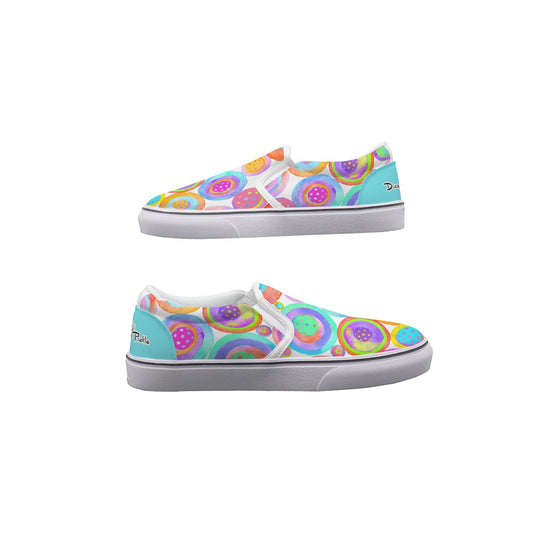 Dizzy Pickle Emily Inspired Women's Casual Slip-On Canvas Shoes