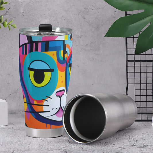 Dizzy Pickle Graffiti 6JNQ7 Pickleball 30oz Insulated Tumbler 3.94"x7.87"x2.95"