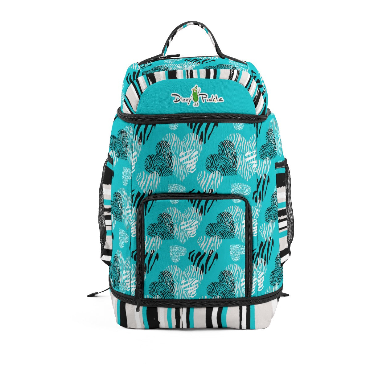 Dizzy Pickle Shelley Turquoise Large Courtside Pickleball Multi-Compartment Backpack with Adjustable Straps