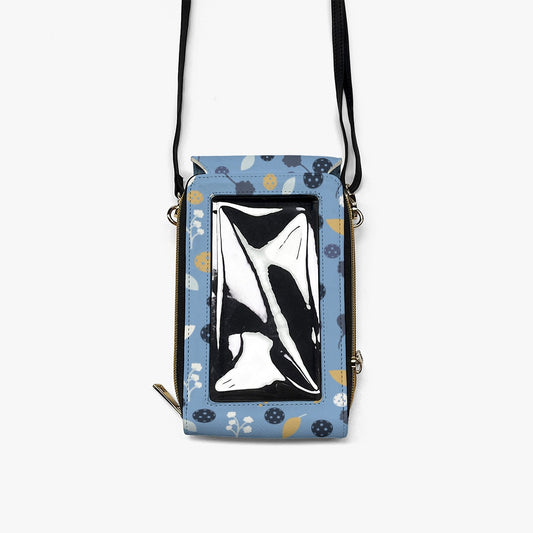 Dizzy Pickle Lesley Light Blue Women's Pickleball Mobile Phone Crossbody Bag